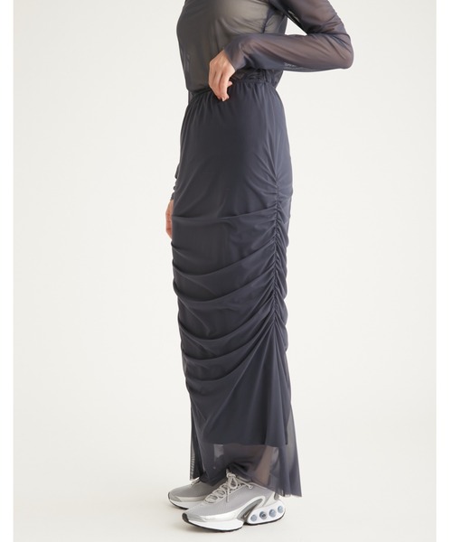 emmi(エミ)の「ソフトチュールスカート(スカート・レディース・ベージュ/ネイビー/ライトブルー・1/0)」の19枚目の写真