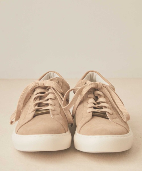 UNION STATION（ユニオンステーション）の「<UNION STATION by MEN'S BIGI> Original Sneakers（スニーカー・メンズ・ベージュ/ブラック×ブラック/ホワイト×ホワイト・MEDIUM/LARGE）」の8枚目の写真