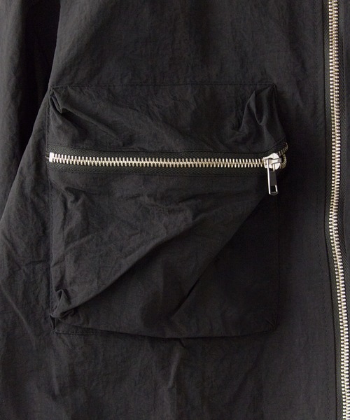 BLANK (ブランク)の「Multi Pocket Stand Neck blouson / マルチポケット スタンドネック ブルゾン 秋物 秋服 2026年秋冬(ブルゾン・レディース・ホワイト/ブラック/ベージュ・FREE)」の5枚目の写真