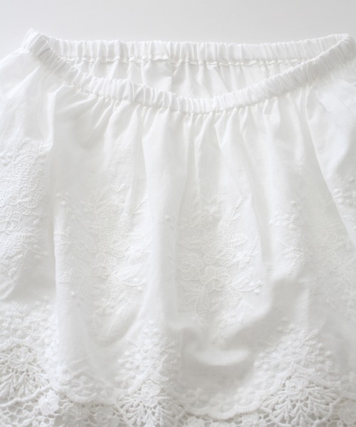 SpRay（スプレイ）の「レースレイヤードミニスカート（スカート・レディース・ホワイト・FREE）」の4枚目の写真