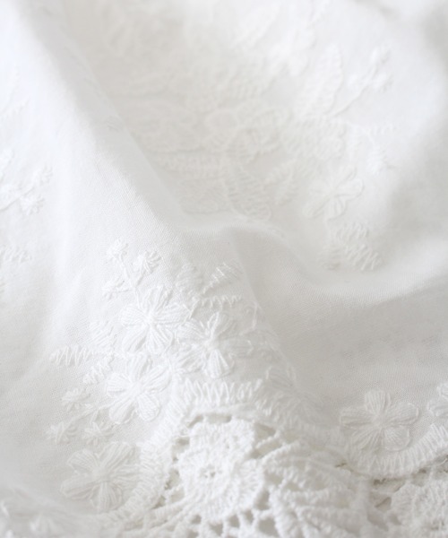 SpRay（スプレイ）の「レースレイヤードミニスカート（スカート・レディース・ホワイト・FREE）」の2枚目の写真