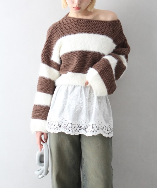 SpRay（スプレイ）の「レースレイヤードミニスカート（スカート・レディース・ホワイト・FREE）」の11枚目の写真