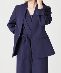 ORiental TRaffic（オリエンタルトラフィック）の「ビジューボタンジャケット【結婚式/オケージョン/パーティー/S・M・TALLサイズ】/MO33J01（ノーカラージャケット）」