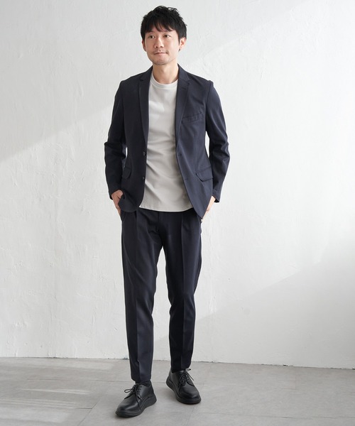 IKKA LOUNGE(イッカラウンジ)の「【セットアップ対応】モックロディーイージーパンツ(その他パンツ・メンズ・ネイビー/グレー・M/L/XL/S)」の3枚目の写真