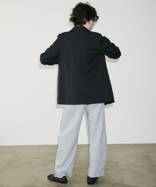 Trish（トリッシュ）の「金釦ダブルテーラーJK（テーラードジャケット・レディース・チャコールグレー/ブラック/ネイビー/ブラウン/その他・MEDIUM）」の12枚目の写真