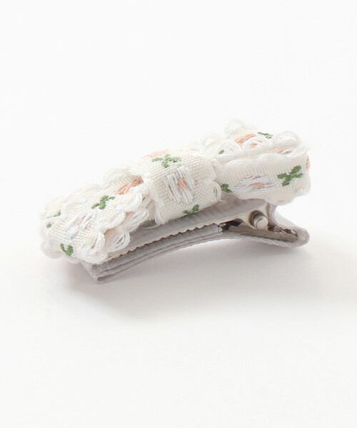 SLAP SLIP BABY（スラップスリップベビー）の「お花リボンクラウンヘアピン3点アソートベビー（その他ベビー用品・キッズ・イエロー/オフホワイト/ピンク/オレンジ・FREE）」の18枚目の写真