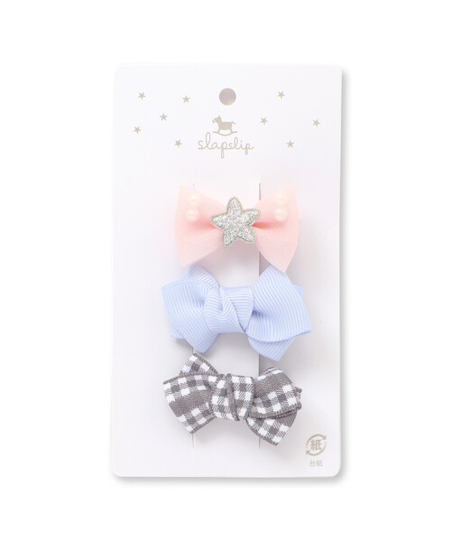 SLAP SLIP BABY（スラップスリップベビー）の「お花リボンクラウンヘアピン3点アソートベビー（その他ベビー用品・キッズ・イエロー/オフホワイト/ピンク/オレンジ・FREE）」の14枚目の写真