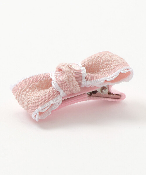 SLAP SLIP BABY（スラップスリップベビー）の「お花リボンクラウンヘアピン3点アソートベビー（その他ベビー用品・キッズ・イエロー/オフホワイト/ピンク/オレンジ・FREE）」の10枚目の写真