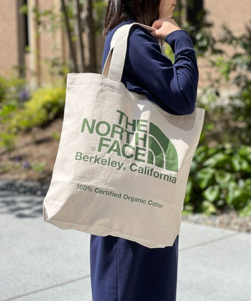 THE NORTH FACE（ザノースフェイス）の「【THE NORTH FACE】Organic Cotton Tote オーガニックコットントート（トートバッグ・メンズ・ベージュ系1/ベージュ系4/ベージュ系2/ベージュ系3・FREE）」の4枚目の写真