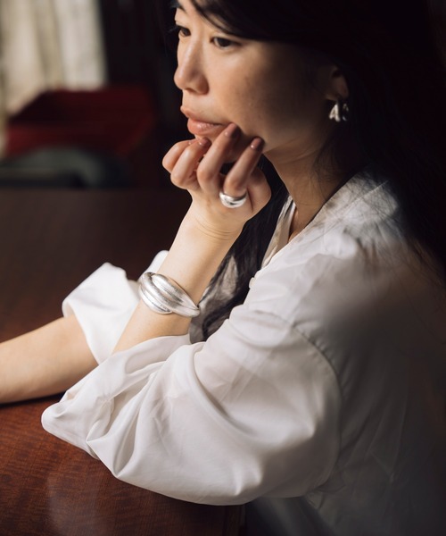 Nothing And Others（ナッシングアンドアザーズ）の「「Nothing And Others/ナッシングアンドアザーズ」Vintage like Bangle（ブレスレット・レディース・シルバー・FREE）」の5枚目の写真