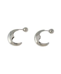 LAGUNAMOON | カーヴィラウンドピアス(ピアス（両耳用）)