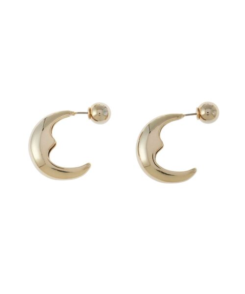LAGUNAMOON（ラグナムーン）の「カーヴィラウンドピアス（ピアス（両耳用）・レディース・シルバー/ゴールド・FREE）」の20枚目の写真