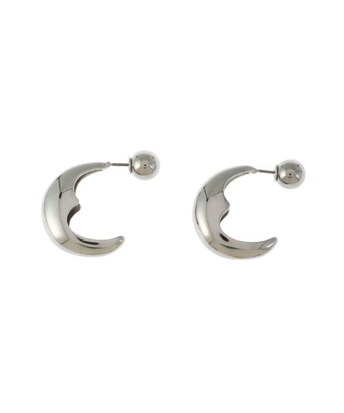 LAGUNAMOON（ラグナムーン）の「カーヴィラウンドピアス（ピアス（両耳用）・レディース・シルバー/ゴールド・FREE）」の21枚目の写真