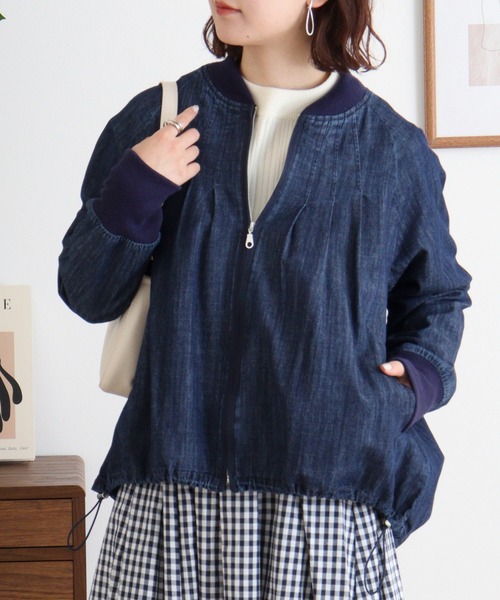 EGLANTINE デニムジップジャケット