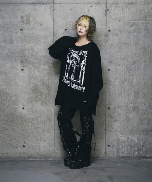 Amilige　ダメージガーゼ ダメージガーゼトップス– A AM STUDIO