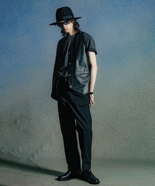 CRIMIE（クライミー）の「WOOL FELT HAT（ハット・メンズ・ブラック/カーキ・ONE SIZE）」の13枚目の写真