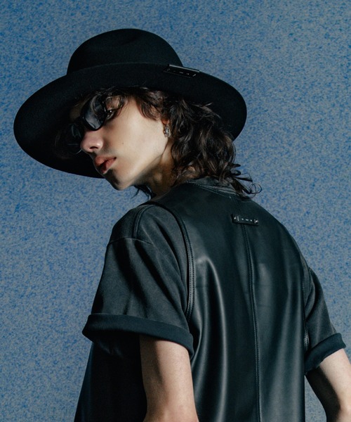 CRIMIE（クライミー）の「WOOL FELT HAT（ハット・メンズ・ブラック/カーキ・ONE SIZE）」の15枚目の写真