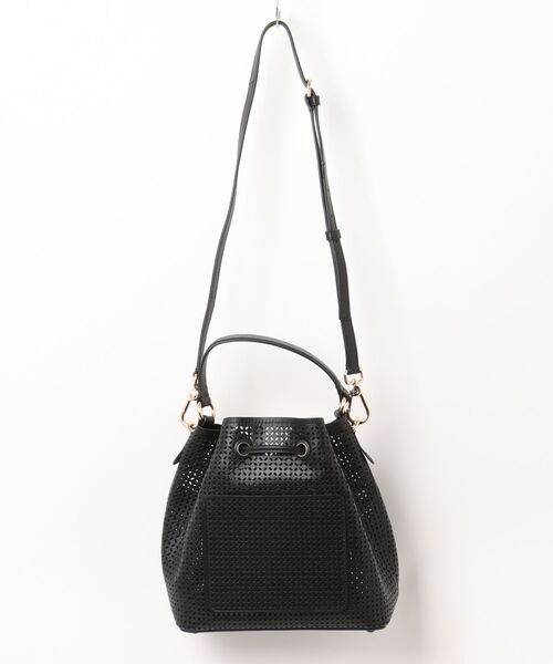 美品！COLE HAAN ブラック バケットバッグ セール】リディアバケットバッグ womens（ハンドバッグ）｜COLE