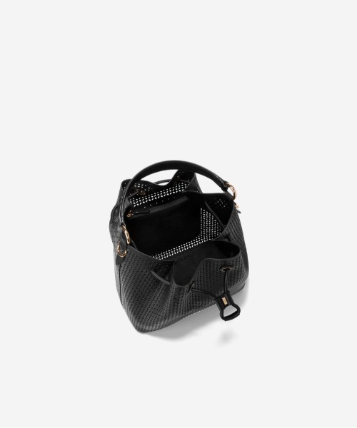 COLE HAAN loralie bucket コールハーン ハンドッグ Loralie Bucket Hobo in Black | Cole Haan