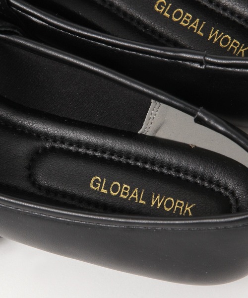GLOBAL WORK（グローバルワーク）の「らくっションUカットパンプス/290987（パンプス・レディース・シルバー/ブラック/アイボリー/その他/グレー系その他・MEDIUM/LARGE）」の14枚目の写真