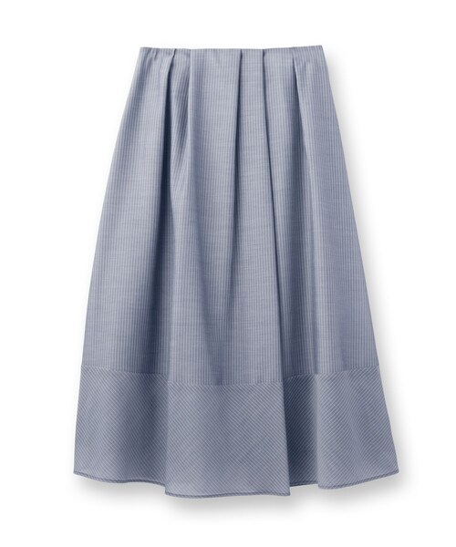 INDIVI（インディヴィ）の「新色登場！【洗える／エアリー素材】巻き風ロングスカート（スカート・レディース・ブルーグリーン/ブラウン系その他5/ベージュ系その他5/ネイビー系2/ネイビー系3/オレンジ系3/ブラック/ブラウン系/ライトブルー・40/38/36/05/13/15 /19）」の10枚目の写真