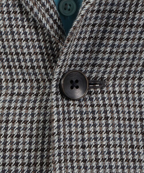 セール】アイリッシュリネン シングルブレステッド 3Bジャケット