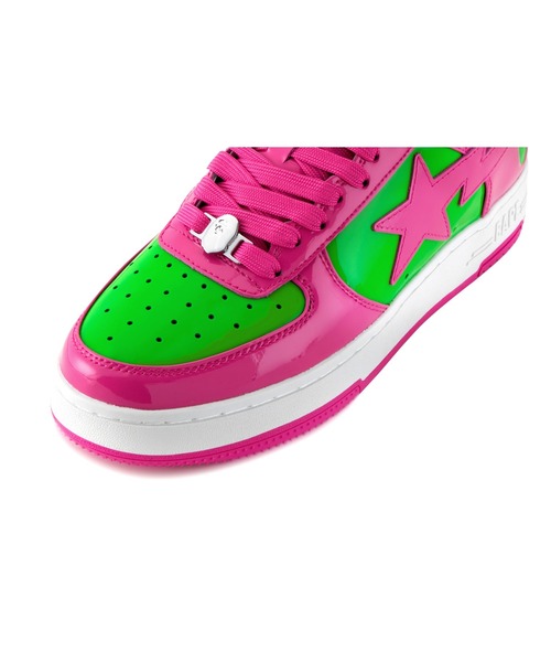 【希少】Bape 初期 BAPE STA ベイプスタ スニーカー 24cm Ape ア ベイシング エイプ Bape Sta Low Patent Black