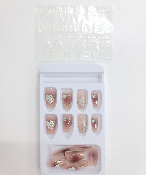 Lace Ladies（レースレディース）の「バラエティ ハート リボン ネイルチップ セット（ネイルシール/ネイルチップ・レディース・B/A/D/E/F/G/C・FREE）」の22枚目の写真