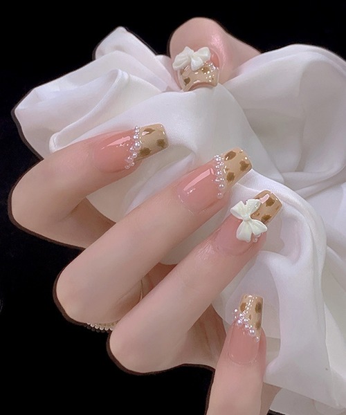 Lace Ladies（レースレディース）の「バラエティ ハート リボン ネイルチップ セット（ネイルシール/ネイルチップ・レディース・B/A/D/E/F/G/C・FREE）」の13枚目の写真