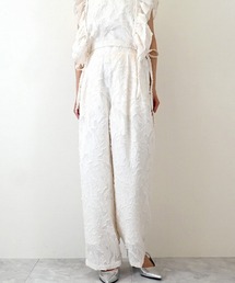 STYLEBLOCK | フリンジジャガードタックパンツ(その他パンツ)