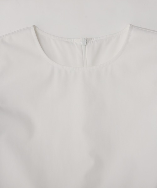 Fit more(フィットモア)の「ボーダーオープンショルダーペプラムトップス(その他トップス・レディース・ブラック/ホワイト・FREE)」の11枚目の写真