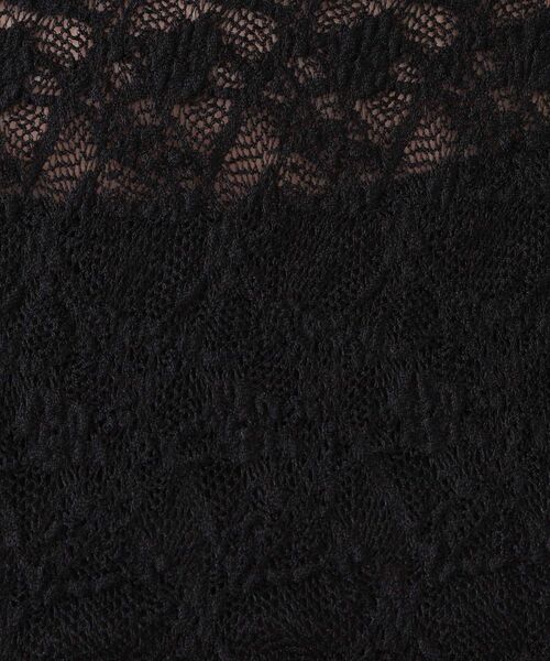 OPAQUE.CLIP(オペークドットクリップ)の「◆シアーレーストップス【洗濯機洗い可】(Tシャツ/カットソー・レディース・ブラック/オフホワイト/ダークグレー・38/40/42)」の15枚目の写真