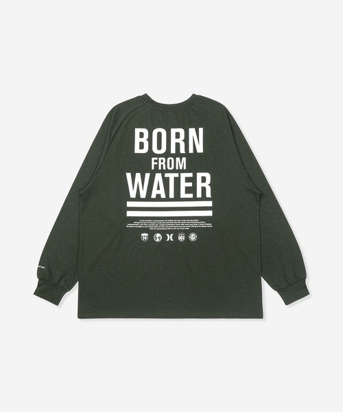 Hurley/ハーレー】水陸両用ラッシュロングTシャツ バック