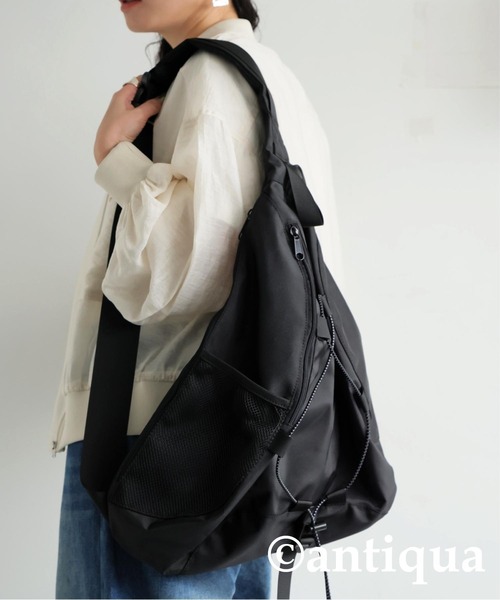 antiqua（アンティカ）の「ドロップバックパック（バックパック/リュック・レディース・ブラック・FREE）」の2枚目の写真