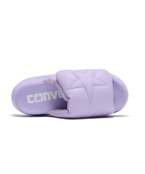 CONVERSE(コンバース)の「CONVERSE CHEWY PS(コンバース チューイー PS)(サンダル・レディース・ライラック/ブラック系・23cm/24cm/25cm)」の13枚目の写真