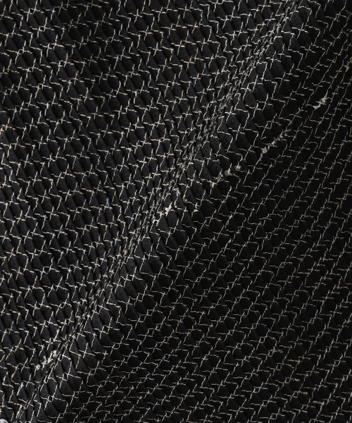 SEEALL（シーオール）の「【SEEALL / シーオール】OPEN COLLAR SHIRTS MIX SAU53/ SH386/ I-003（シャツ/ブラウス・メンズ・ブラック系その他・46/48）」の8枚目の写真