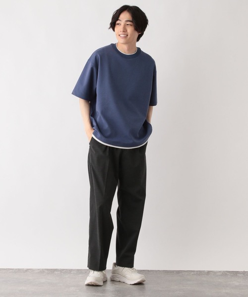 GLOBAL WORK(グローバルワーク)の「ライトクッションクール/レイヤー/半袖/288085(スウェット・メンズ・グリーン/ネイビー/チャコールグレー/グレー/グレイッシュベージュ/パープル/ブラック・XX-LARGE/MEDIUM/SMALL/X-LARGE/LARGE/3XL/X-SMALL)」の21枚目の写真