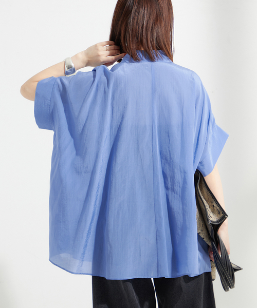 JOURNAL STANDARD L'ESSAGE ライトローンドルマンシャツ ライトローンドルマンシャツ（シャツ／ブラウス）｜JOURNAL