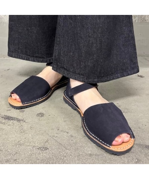 PENELOPE（ペネローペ）の「【別注】PENELOPE / Menorca Sandal（サンダル・レディース・ネイビー/ブラウン・37/38/36）」の13枚目の写真