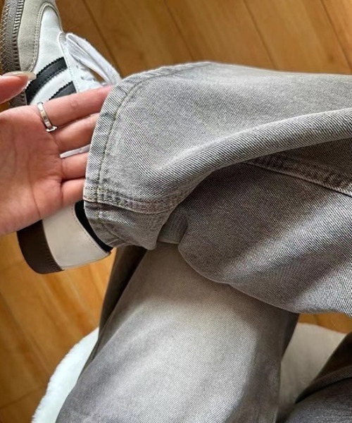 REBALANCE（リバランス）の「ルーズデニム（デニムパンツ・レディース・A・X-LARGE/LARGE/MEDIUM）」の4枚目の写真