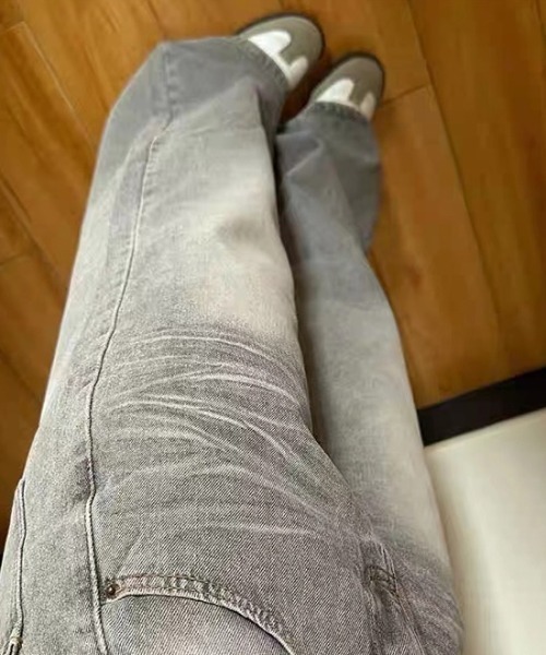 REBALANCE（リバランス）の「ルーズデニム（デニムパンツ・レディース・A・X-LARGE/LARGE/MEDIUM）」の5枚目の写真