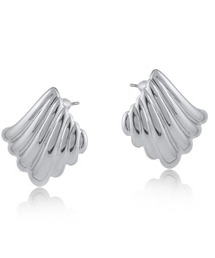 big metal london（ビッグメタルロンドン）の「【金属アレルギー対応】リップルエフェクト ピアス MONICA RIPPLE EFFECT STUD（ピアス（両耳用））」