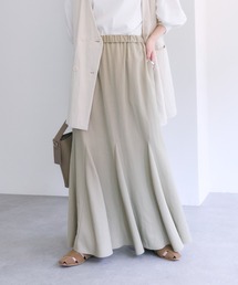 PUAL CE CIN | レーヨンナイロンマチ付きスカート(スカート)