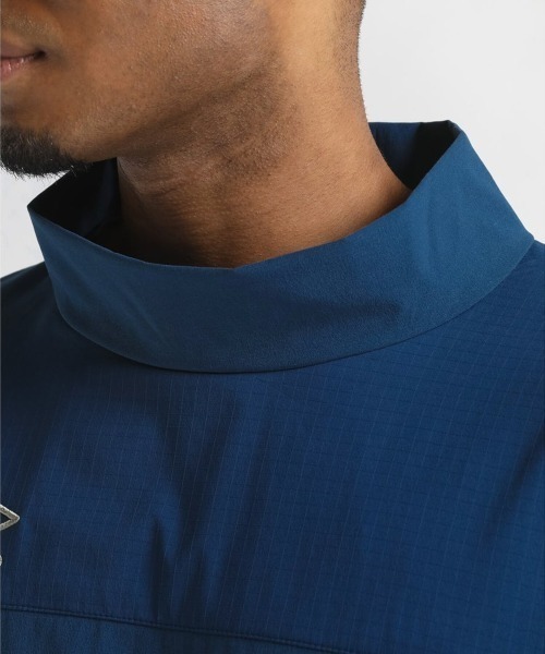 UMBRO LT.Blue 長袖カットソー L アンブロ セール】UMBRO THE THIRD LINED CROSS TOP（アンブロ THE THIRD