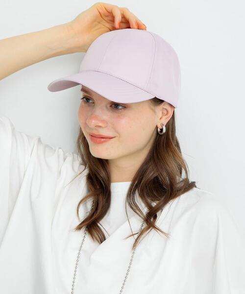 URBAN RESEARCH Sonny Label（アーバンリサーチサニーレーベル）の「UVCUTバックリボンキャップ（キャップ・レディース・ピンク/ライトベージュ/ブラック・ONE）」の3枚目の写真