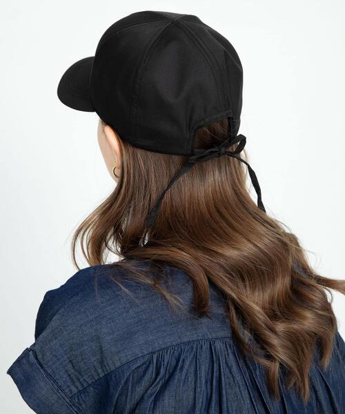 URBAN RESEARCH Sonny Label（アーバンリサーチサニーレーベル）の「UVCUTバックリボンキャップ（キャップ・レディース・ピンク/ライトベージュ/ブラック・ONE）」の6枚目の写真