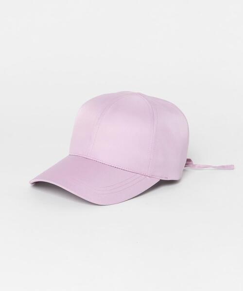 URBAN RESEARCH Sonny Label（アーバンリサーチサニーレーベル）の「UVCUTバックリボンキャップ（キャップ・レディース・ピンク/ライトベージュ/ブラック・ONE）」の16枚目の写真