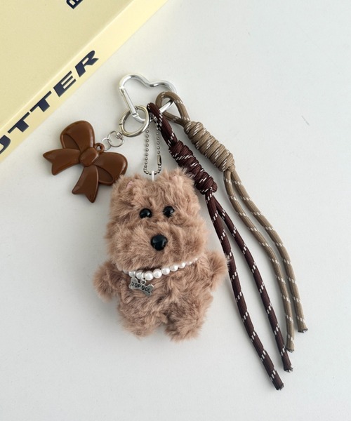 wears(ウェアーズ)の「ハート カラビナ付き ファー ドッグ ぬいキーホルダー ぬいぐるみチャーム バッグチャームマルチウェイ チャーム 犬(キーホルダー・レディース・ブラウン/ホワイト/その他1/その他2/その他3/その他5/その他8/その他10/その他6/その他4/その他7/その他9・FREE)」の20枚目の写真