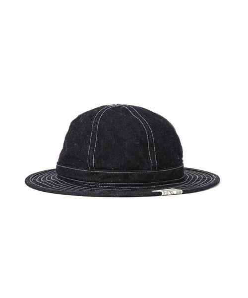 schott（ショット）の「Schott/ショット/DENIM METRO HAT/デニム メトロハット（ハット・メンズ・ブルー/ネイビー・F）」の5枚目の写真