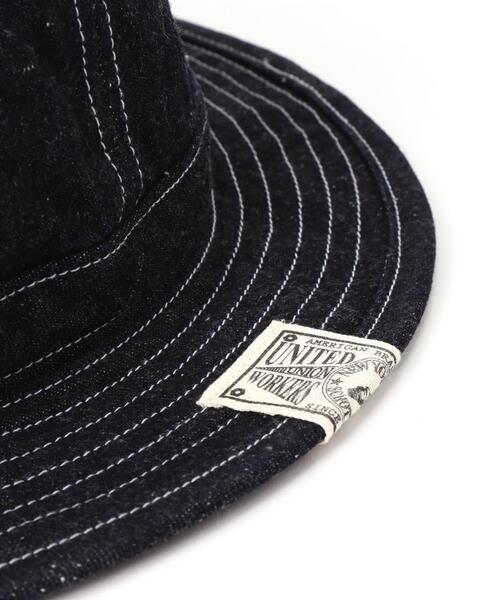 schott（ショット）の「Schott/ショット/DENIM METRO HAT/デニム メトロハット（ハット・メンズ・ブルー/ネイビー・F）」の9枚目の写真